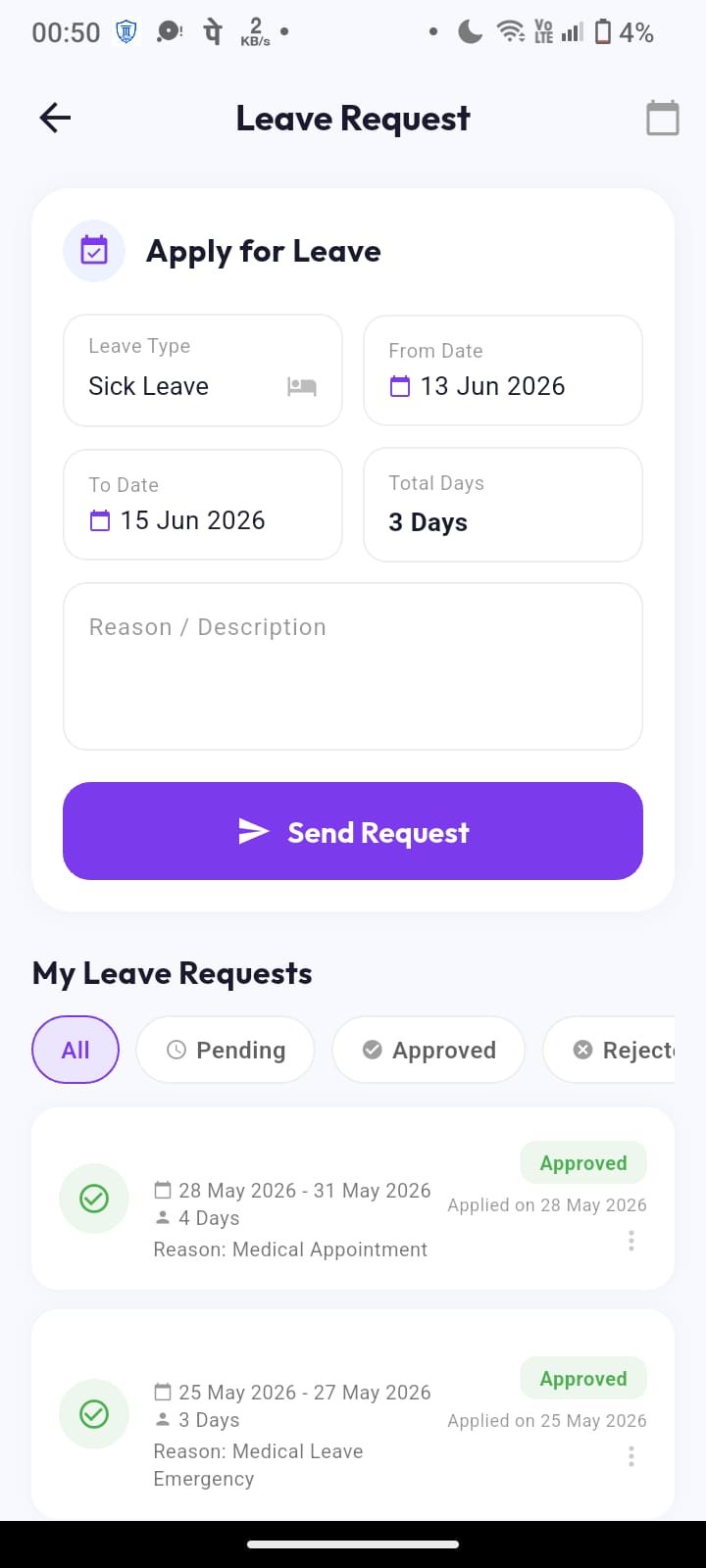 Leave Requests