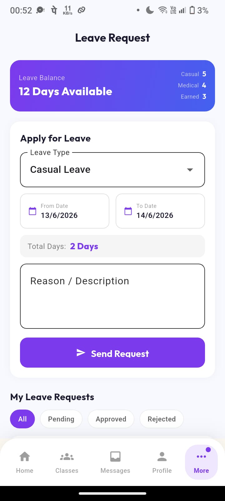 Leave Requests